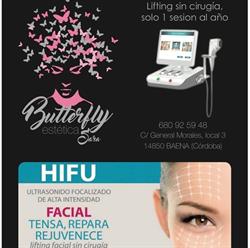 Horario de apertura Butterfly Estética Sara Ordoñez, Baena
