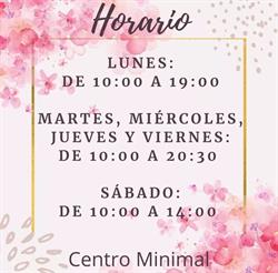 Horario de apertura Centro Estético Minimal, Benavente