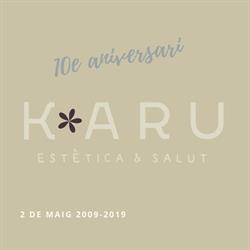 Horario de apertura Centre d'Estètica Karu, Verges