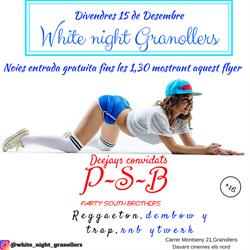 Horario de apertura White night Granollers, 