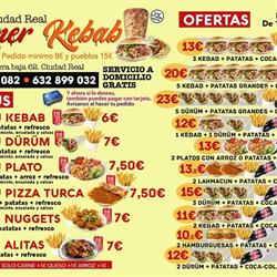 Horario de apertura Doner kebab ciudad real, Ciudad Real