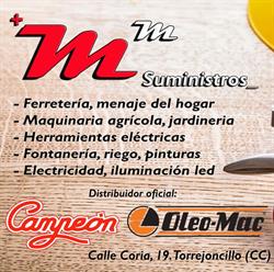 Horario de apertura MM Suministros Torrejoncillo, 