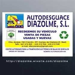Horario de apertura Autodesguace Diazolme, S.L., Alcázar de San Juan