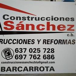 Horario de apertura Construcciones Sánchez, Barcarrota