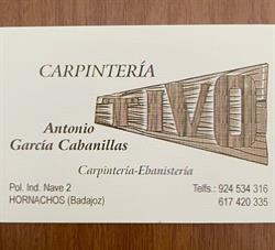 Horario de apertura Carpintería - Ebanistería Tivo, Hornachos