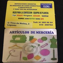 Horario de apertura Máquinas de coser Elena y merceria, Leganés