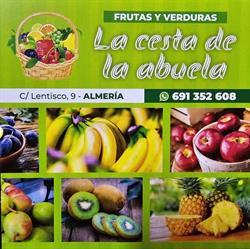 Horario de apertura la cesta de la abuela, Almería