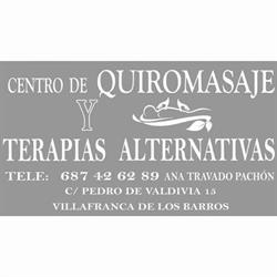 Horario de apertura Centro De Quiromasaje Y Terapias Alternativas, Villafranca de los Barros