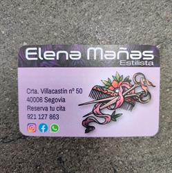 Horario de apertura Elena Mañas Estilista, Segovia