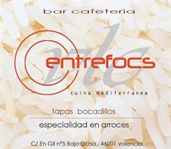 Restaurante Entrefocs en Valencia (Ciutat Vella) - Horario de apertura