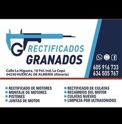 Horario de apertura Rectificados Granados, Huércal de Almería