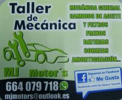 Horario de apertura MJ Motor's, Santa Cruz de Tenerife