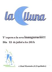 Horario de apertura La lluna, Sant Celoni