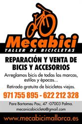 Horario de apertura Mecabici, Palma de Mallorca