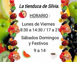 Horario de apertura La tienduca de Silvia., Torrelavega