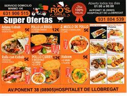 Horario de apertura Rio's Grill (Halal Food), L'Hospitalet de Llobregat