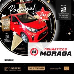 Horario de apertura Neumáticos Moraga, Villanueva de la Serena