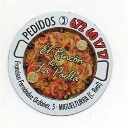 Horario de apertura El rincón de la paella comida por encargo para llevar, Miguelturra