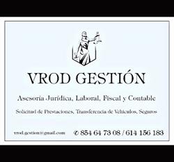 Horario de apertura Vrod Gestión gestoría administrativa, Palomares del Río