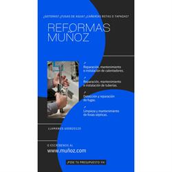 Horario de apertura Reformas Muñoz, Santa Cruz de la Palma