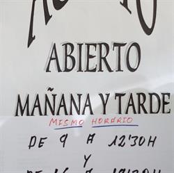 Horario de apertura Manolo Peluquería, Ordizia