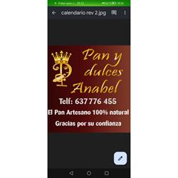 Horario de apertura Pan Y Dulces Anabel, Albacete