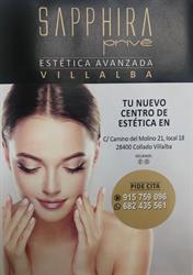 Horario de apertura Centro de Estética Avanzada y Medicina Estética Sapphira Privé Villalba, Collado Villalba