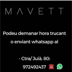 Horario de apertura Mavett - Belleza y Salud, Celrá