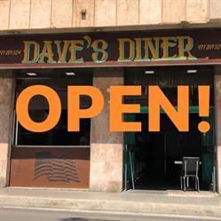 Horario de apertura Dave's Diner & Pizza - Palma, 
