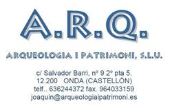 Horario de apertura ARQUEOLOGIA I PATRIMONI SL., Onda