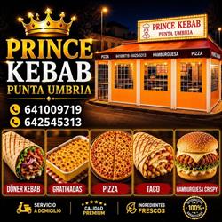 Horario de apertura Prince Kebab Punta Umbría, 