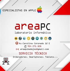 Horario de apertura AREA PC Laboratorio Informático DISTRIBUIDOR OFICIAL DIGI, Badajoz