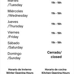 Horario de apertura El Aleman Bolnuevo, 