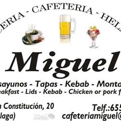 Horario de apertura Cafetería Miguel, Teba