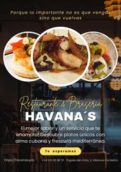 Horario de apertura Restaurante Havana’s, Vilanova i la Geltrú