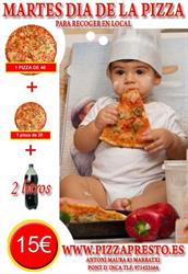Horario de apertura Pizza Presto, Son Veri