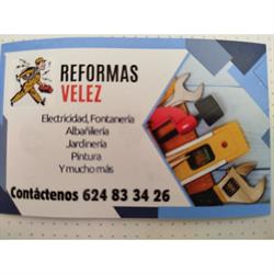 Horario de apertura Reformas Velez, Aldaia