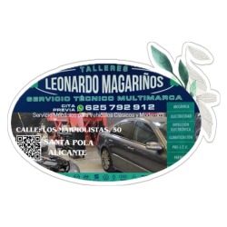 Horario de apertura Talleres Leonardo Magariños, Santa Pola