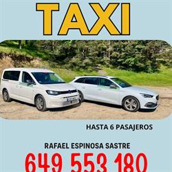 Horario de apertura Taxi El Espinar - San Rafael - Rafa, 