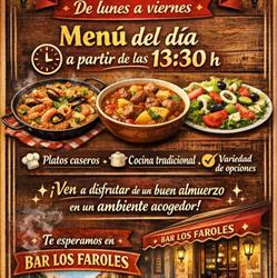 Horario de apertura Bar Los Faroles, Nambroca