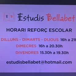 Horario de apertura Estudis Bellabet, Santa Perpetua de Mogoda
