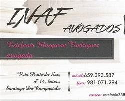 Horario de apertura Inaf Avogados (Santiago de Compostela), 