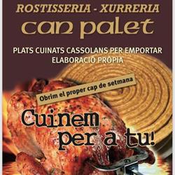Horario de apertura Rostisseria Xurreria Can Palet, Terrassa