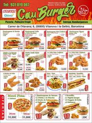 Horario de apertura Cau burger, Vilanova i la Geltrú