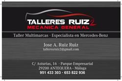 Horario de apertura Talleres Ruiz 2, Antequera