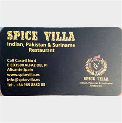 Horario de apertura Spice Villa, Santa Fe
