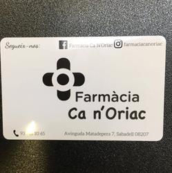 Horario de apertura Farmàcia Ca N'Oriac, Sabadell