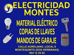 Horario de apertura Electricidad Montes, Dos Hermanas