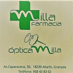 Horario de apertura Farmacia - Óptica - Audiología Milla, Atarfe