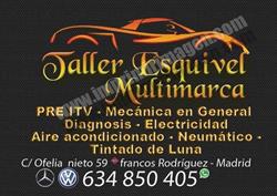 Horario de apertura Taller Esquivel Multimarcas, Madrid